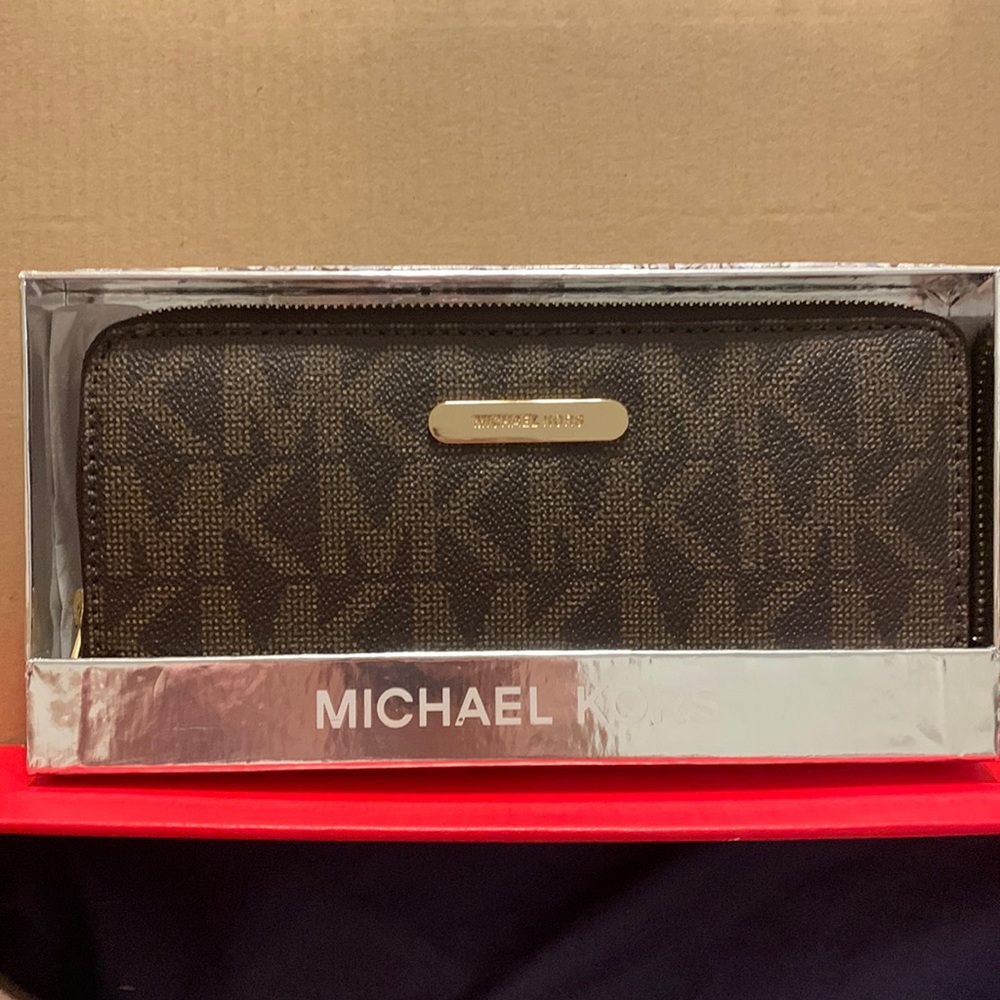 Michael Kors monogram wallet